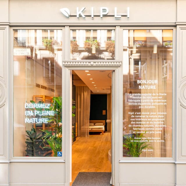 Boutique Kipli Paris Le Marais - Vitrine