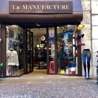 Boutique La manufacture Perrin Annecy - Vitrine