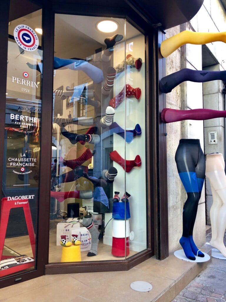 Boutique La manufacture Perrin Annecy - Vitrine