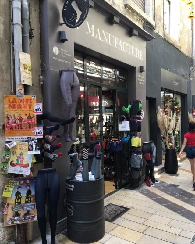Boutique La Manufacture Perrin Avignon - Vitrine