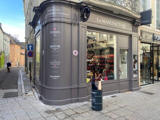 boutique la manufacture chalon sur saone vitrine Boutique La Manufacture Perrin Chalon-sur-Saône - Vitrine