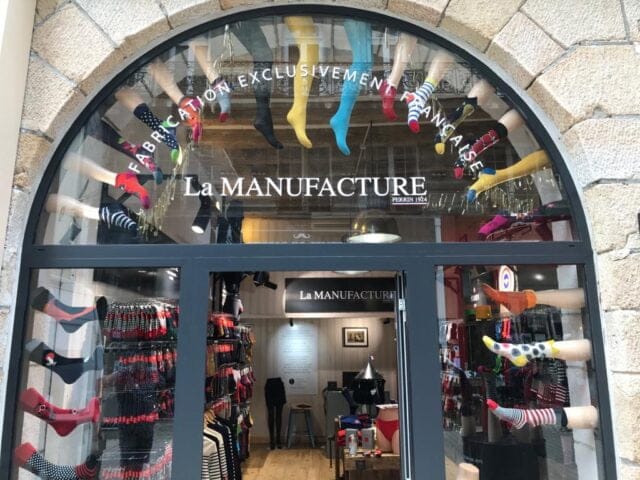 Boutique La Manufacture Perrin Nantes - Vitrine