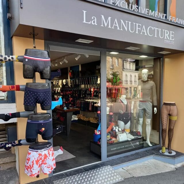 Boutique La Manufacture Perrin Vannes - Vitrine