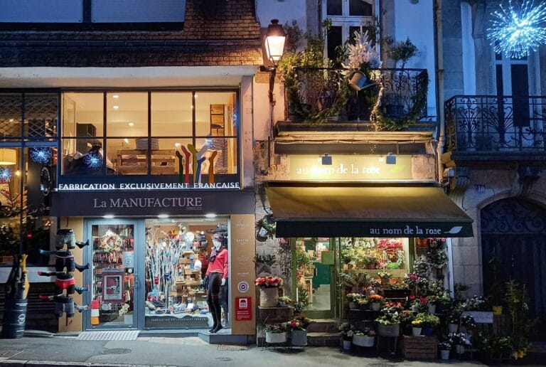 Boutique La Manufacture Perrin Vannes - Vitrine
