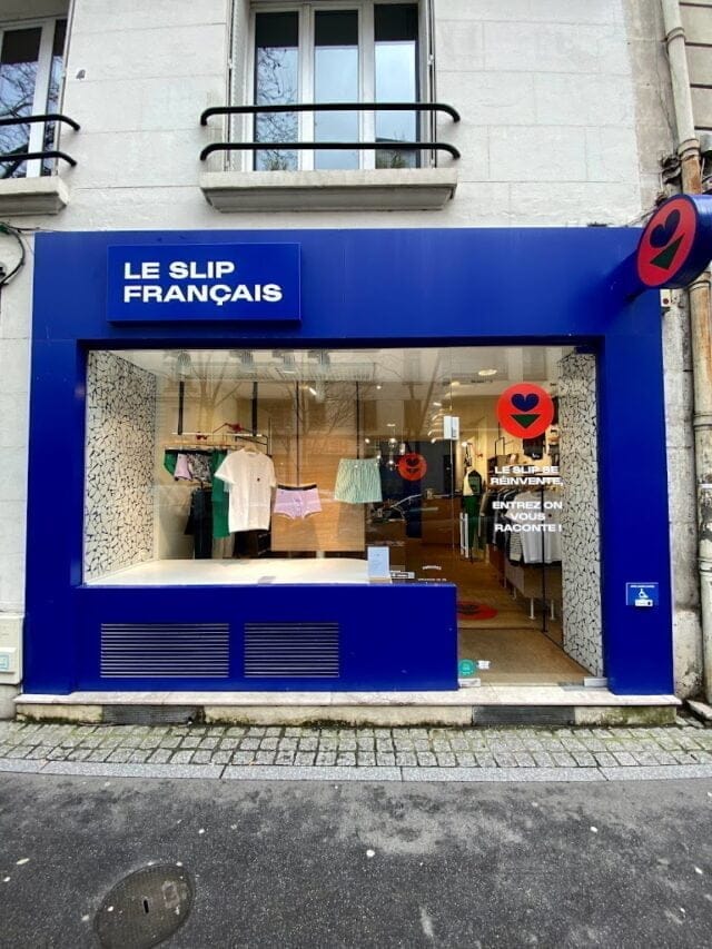 Boutique Le Slip Français Boulogne-Billancourt Marcel Sembat le Slip - Vitrine