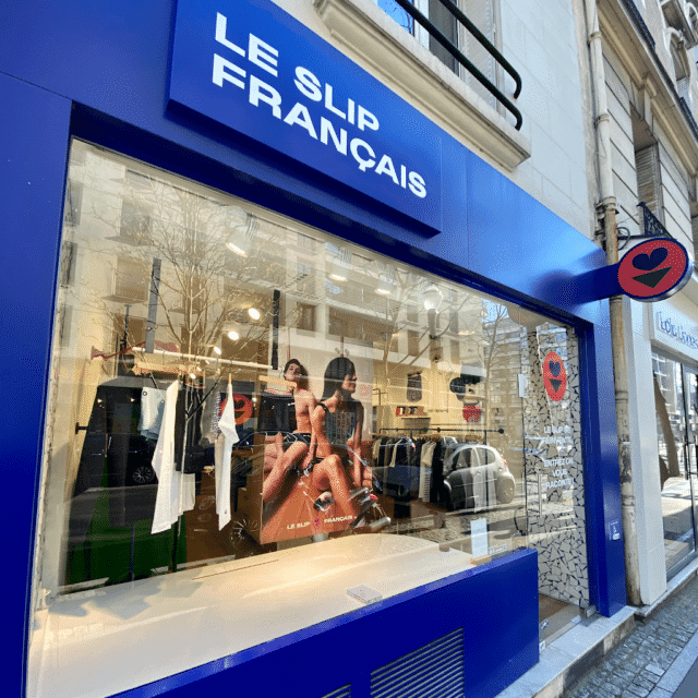 Boutique Le Slip Français Boulogne-Billancourt Marcel Sembat le Slip - Vitrine