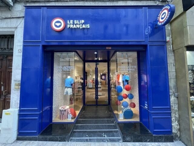 Boutique Le Slip Français Marseille tu Slip ou tu pointes - Vitrine