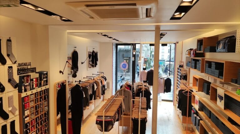 Boutique Le Slip Français Paris Abbesses - Intérieur