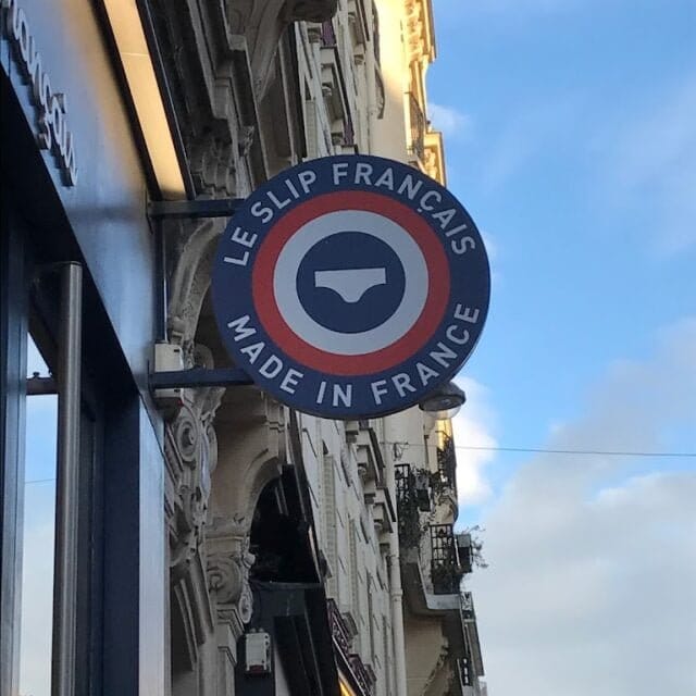 Boutique Le Slip Français Paris Abbesses - Logo magasin