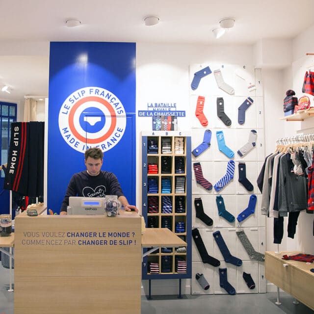 Boutique Le Slip Français Paris Legendre en Slip - Caisse