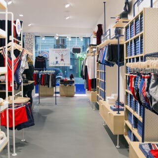 Boutique Le Slip Français Paris Legendre en Slip - Intérieur