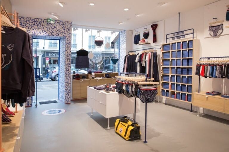 Boutique Le Slip Français Paris Mon Slip ma Bastille - Intérieur