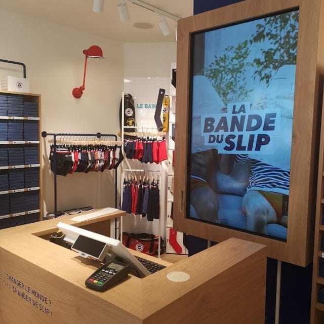 Boutique Le Slip Français Paris Passy bien qu'en slip - Caisse