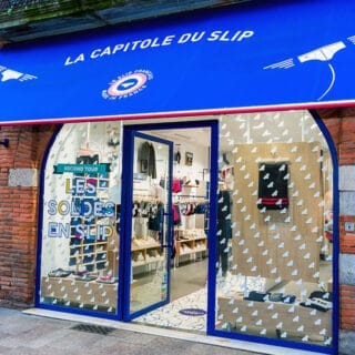 Boutique Le Slip Français Toulouse La Capitole du Slip - Vitrine