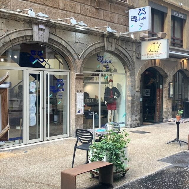 Boutique Les Curieux Lyon - Vitrine