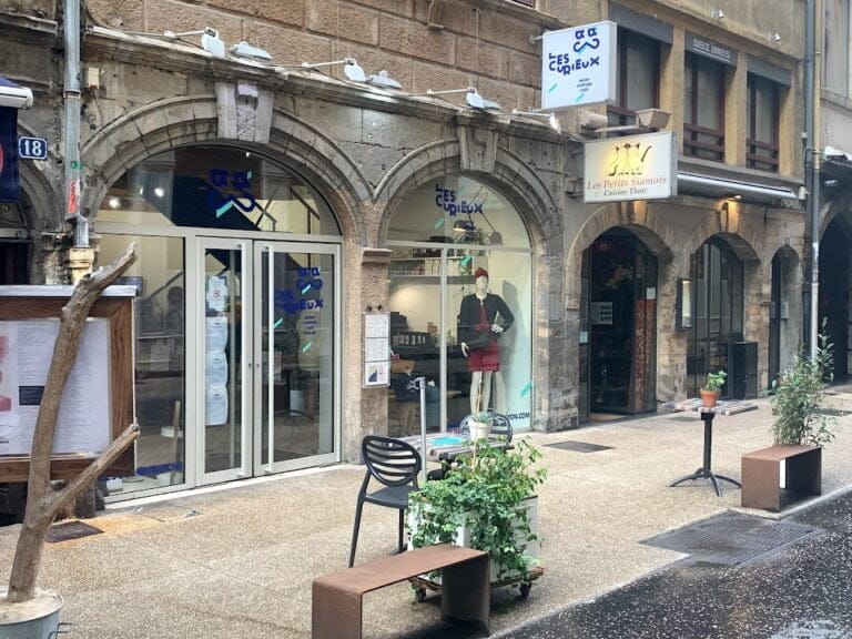 Boutique Les Curieux Lyon - Vitrine