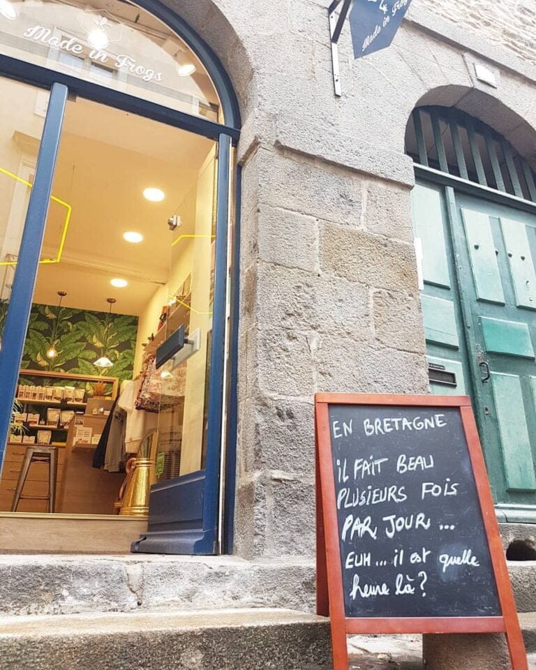 Boutique Made in Frogs Rennes - Entrée