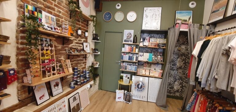 Boutique Made in Frogs Rennes - Intérieur