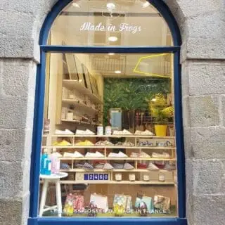 Boutique Made in Frogs Rennes - Vitrine