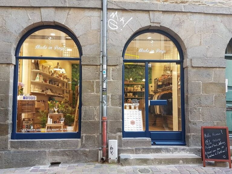 Boutique Made in Frogs Rennes - Vitrine