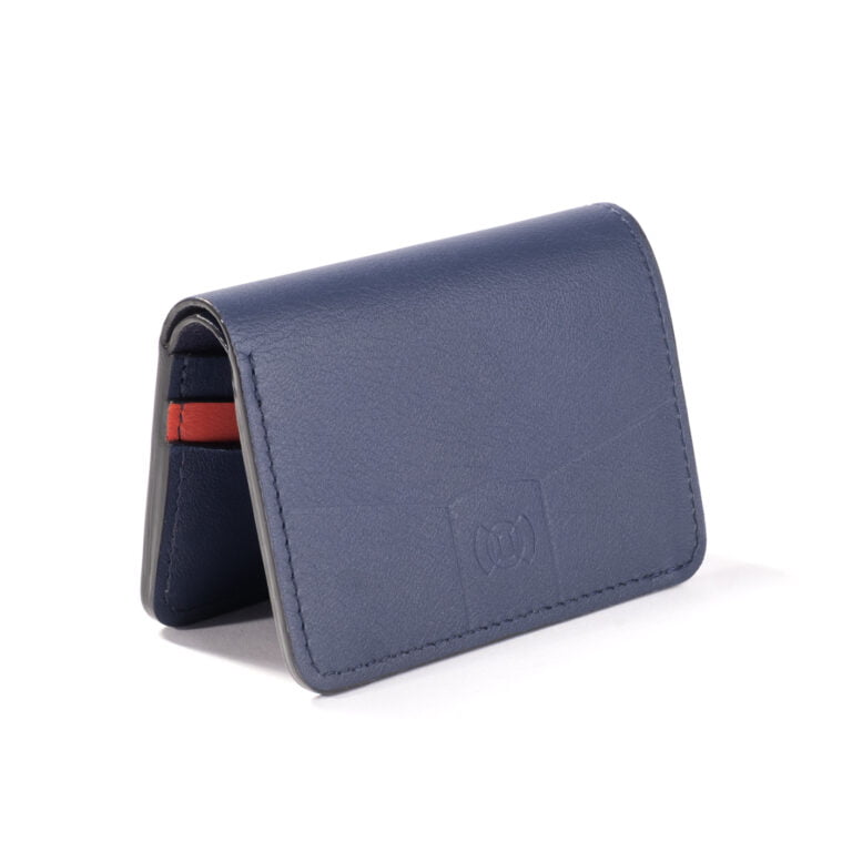 portefeuille cuir couleur marine
