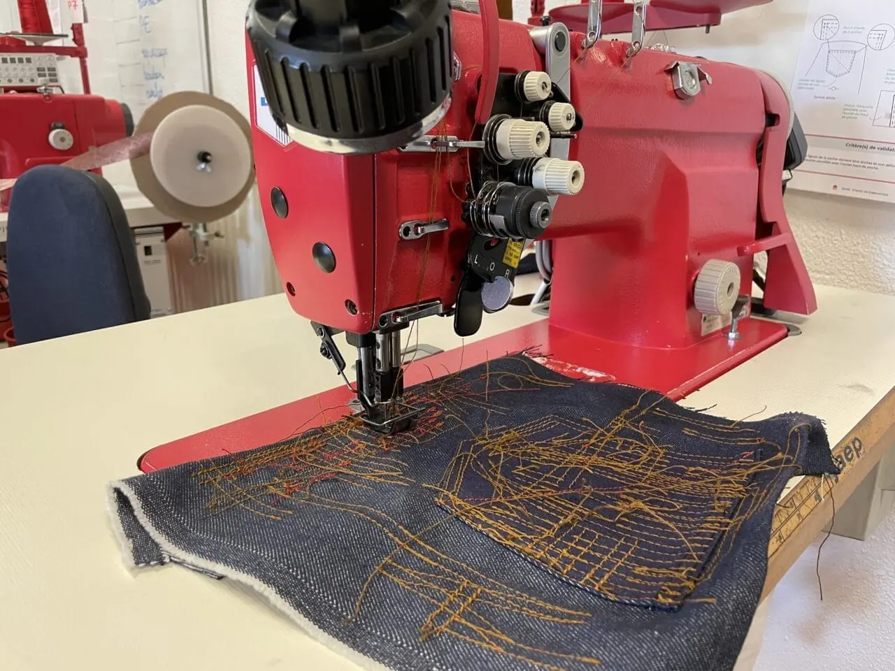 Atelier 1083 de Romans-sur-Isère - Machine à coudre