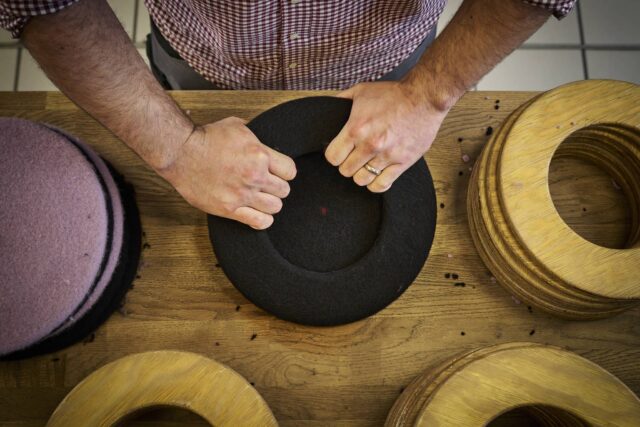 Visite de l'usine Le Béret Français