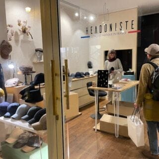 Boutique Headoniste à Paris - Vitrine