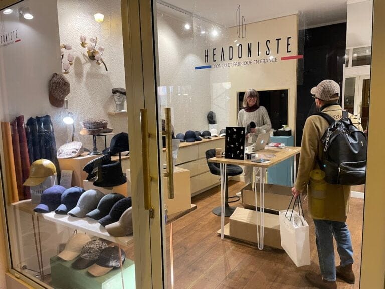 Boutique Headoniste à Paris - Vitrine
