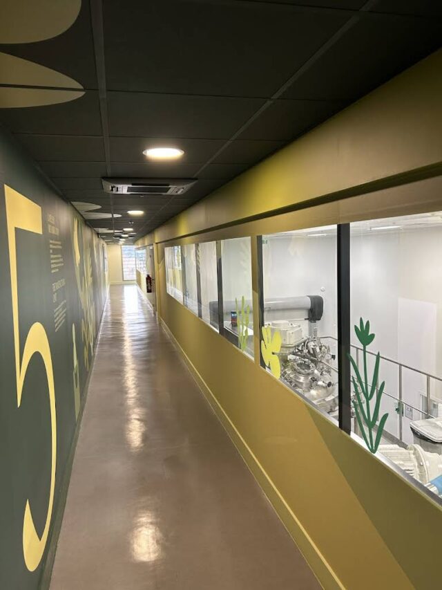 Visite de l'usine Melvita Lagorce