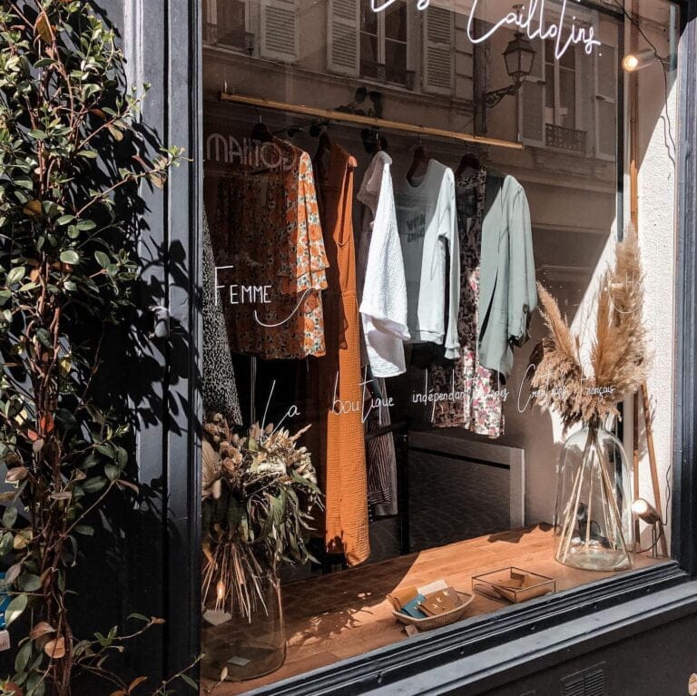 Boutique Les Caillotins Troyes - Vitrine
