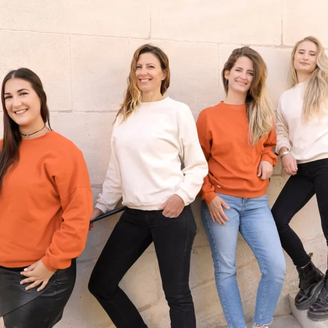 Comme Avant - Sweat naturel en coton pour femme