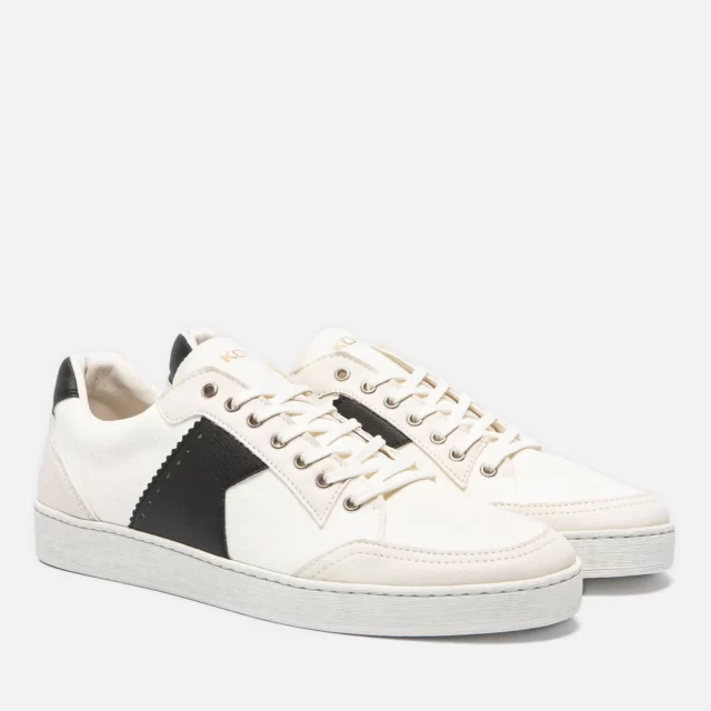 Kost Paris - Sneakers Toile Blanc Made in France Homme