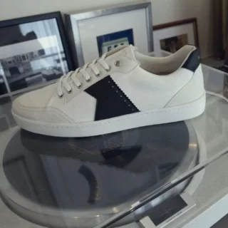 Kost Paris - Sneakers Toile Blanc Made in France Homme