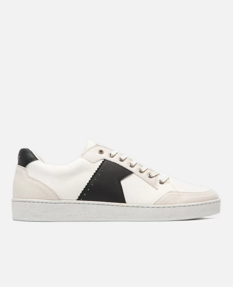 Kost Paris - Sneakers Toile Blanc Made in France Homme