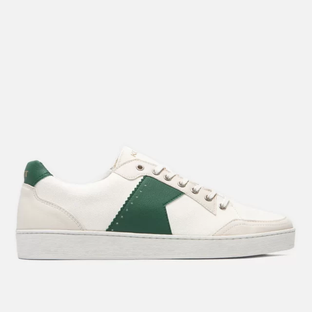Sneakers Toile Blanc Made in France Homme
