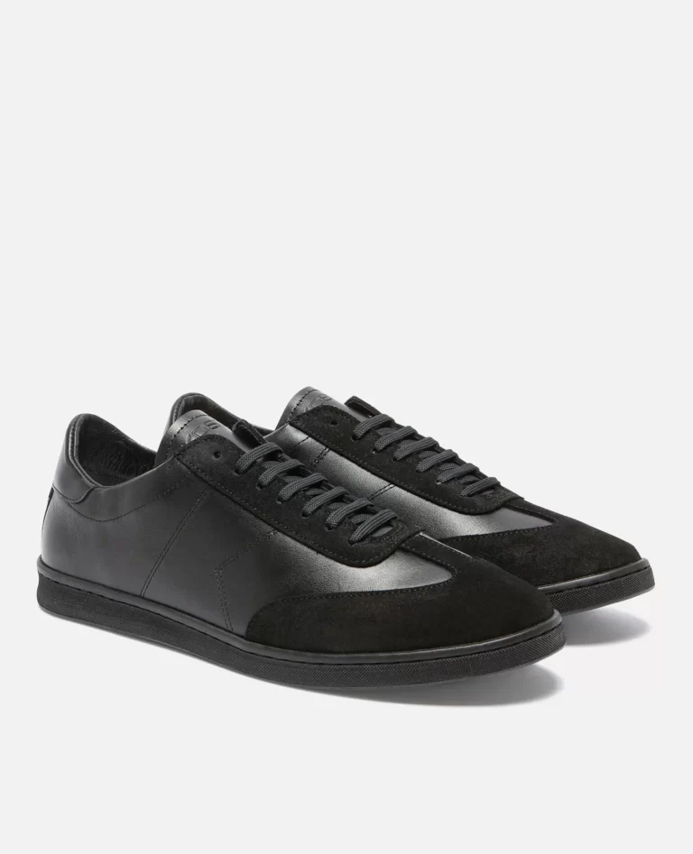 kost paris sneakers en cuir noir homme jerry 3 4 Kost Paris - Sneakers en cuir noir homme Jerry