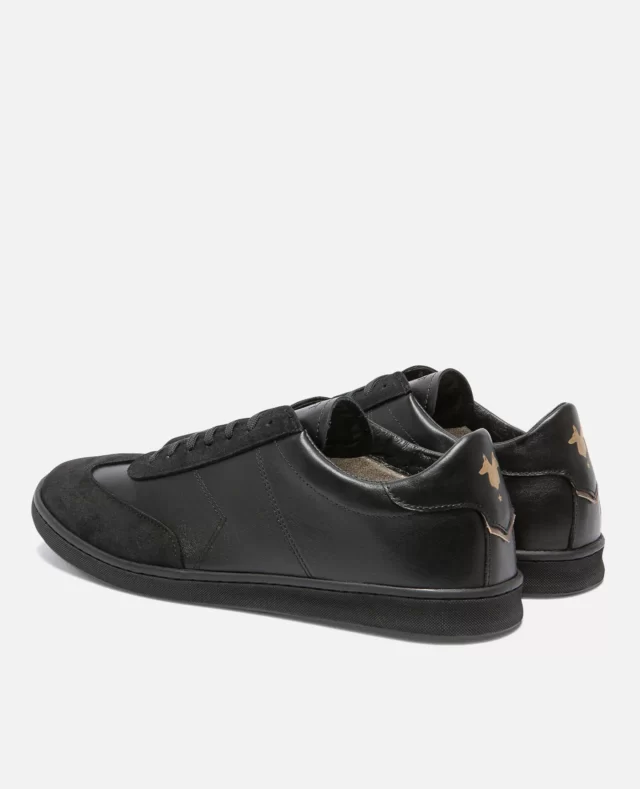 Kost Paris - Sneakers en cuir noir homme Jerry