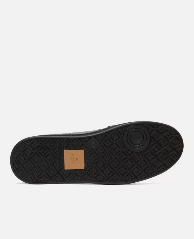 Kost Paris - Sneakers en cuir noir homme Jerry