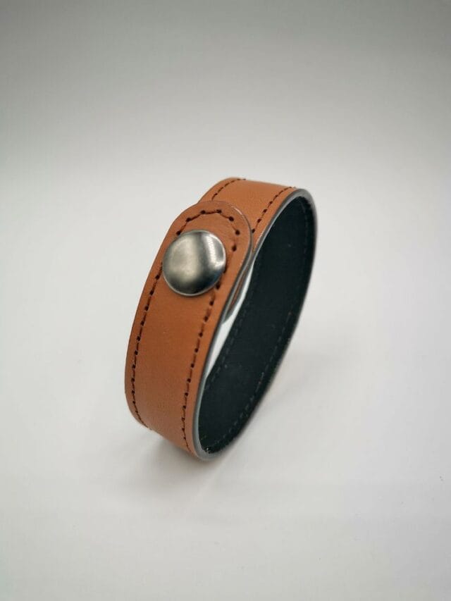 Nodie's - Bracelet Lily Sam en cuir camel