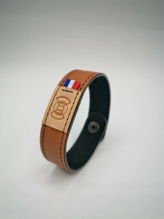Nodie's - Bracelet Lily Sam en cuir camel