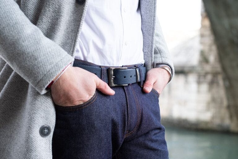 Nodie's - Ceinture Hazel en cuir marine