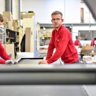 Atelier Portéa - Équipe en charge de la fabrication