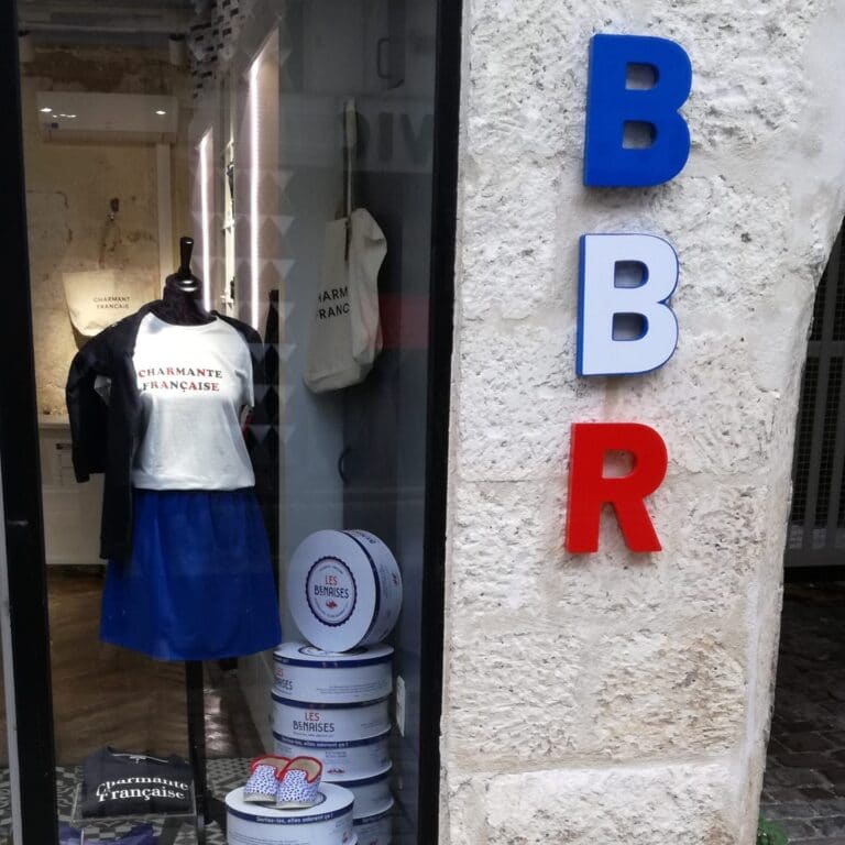 Boutique BBR Bleu, Blanc, Rouge Angoulême - Vitrine