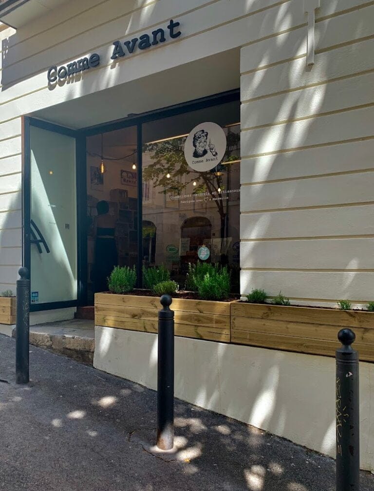 Boutique Comme Avant Marseille - Vitrine