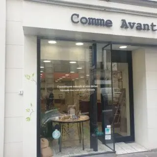 Boutique Comme Avant Paris Marais - Vitrine