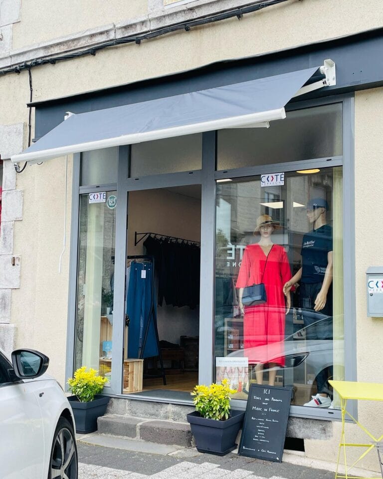 Boutique Côté Hexagone Aurillac - Vitrine