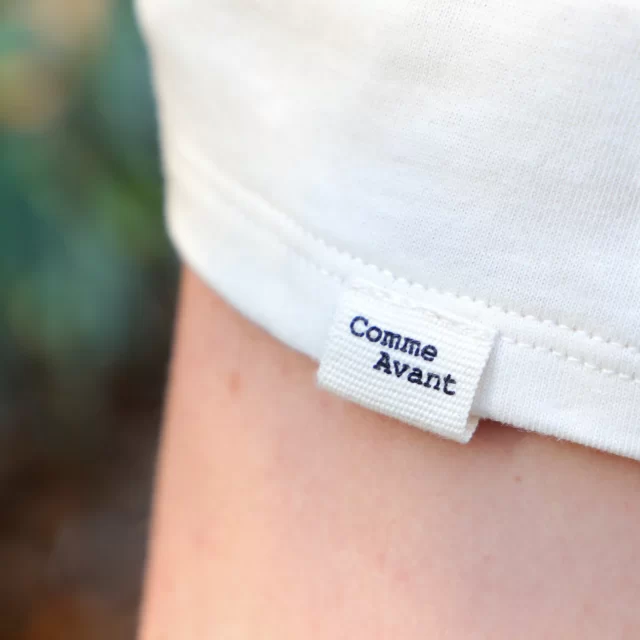 Comme Avant - T-shirt naturel en Coton