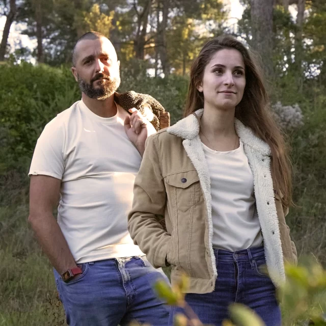 Comme Avant - T-shirt naturel en Coton