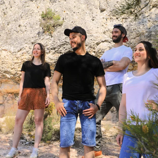Comme Avant - T-shirt naturel en lin